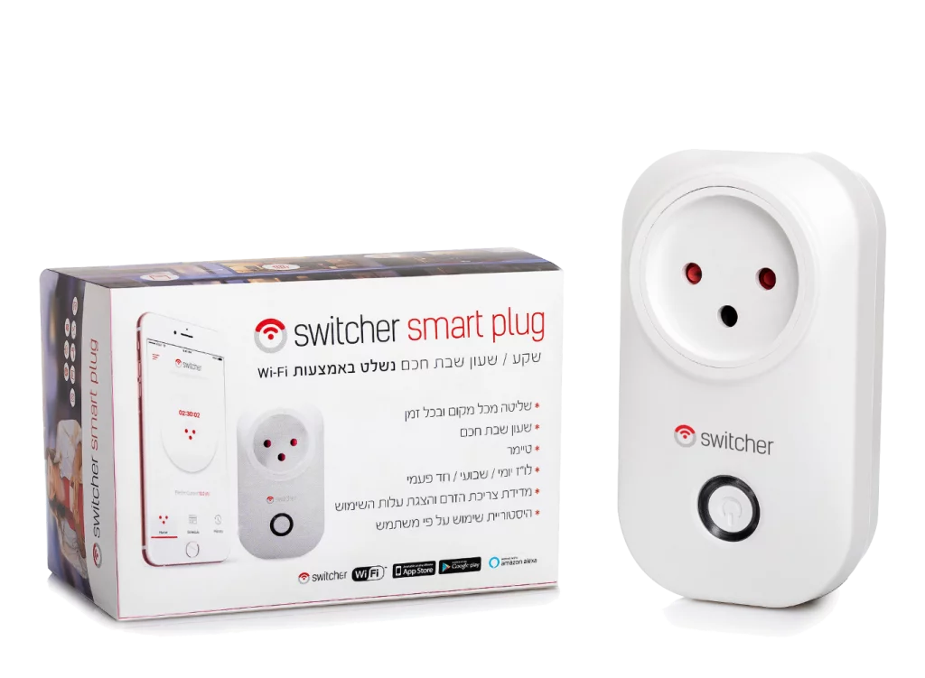 סוויצ’ר Smart Plug – שקע חכם סוויצ'ר Smart Plug - שקע חכם